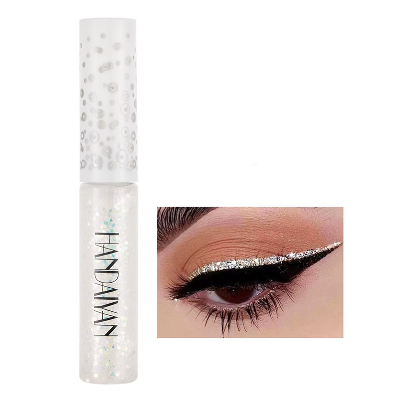 GLITTEREYELINER BIG FLAKES - clear