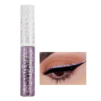 GLITTEREYELINER BIG FLAKES - lila