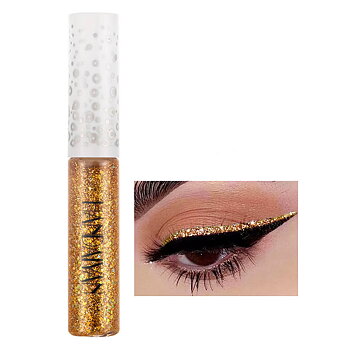 GLITTEREYELINER BIG FLAKES - guld