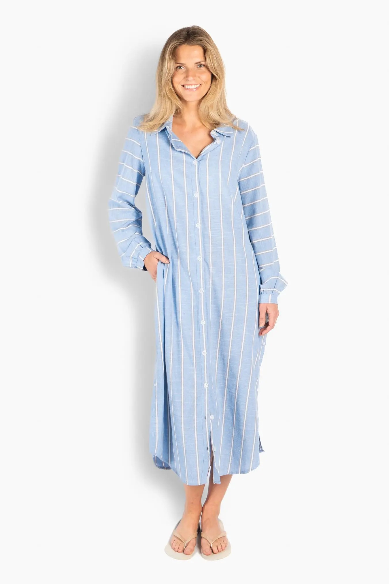 Bella Dress - Blue Yonder - HÉST