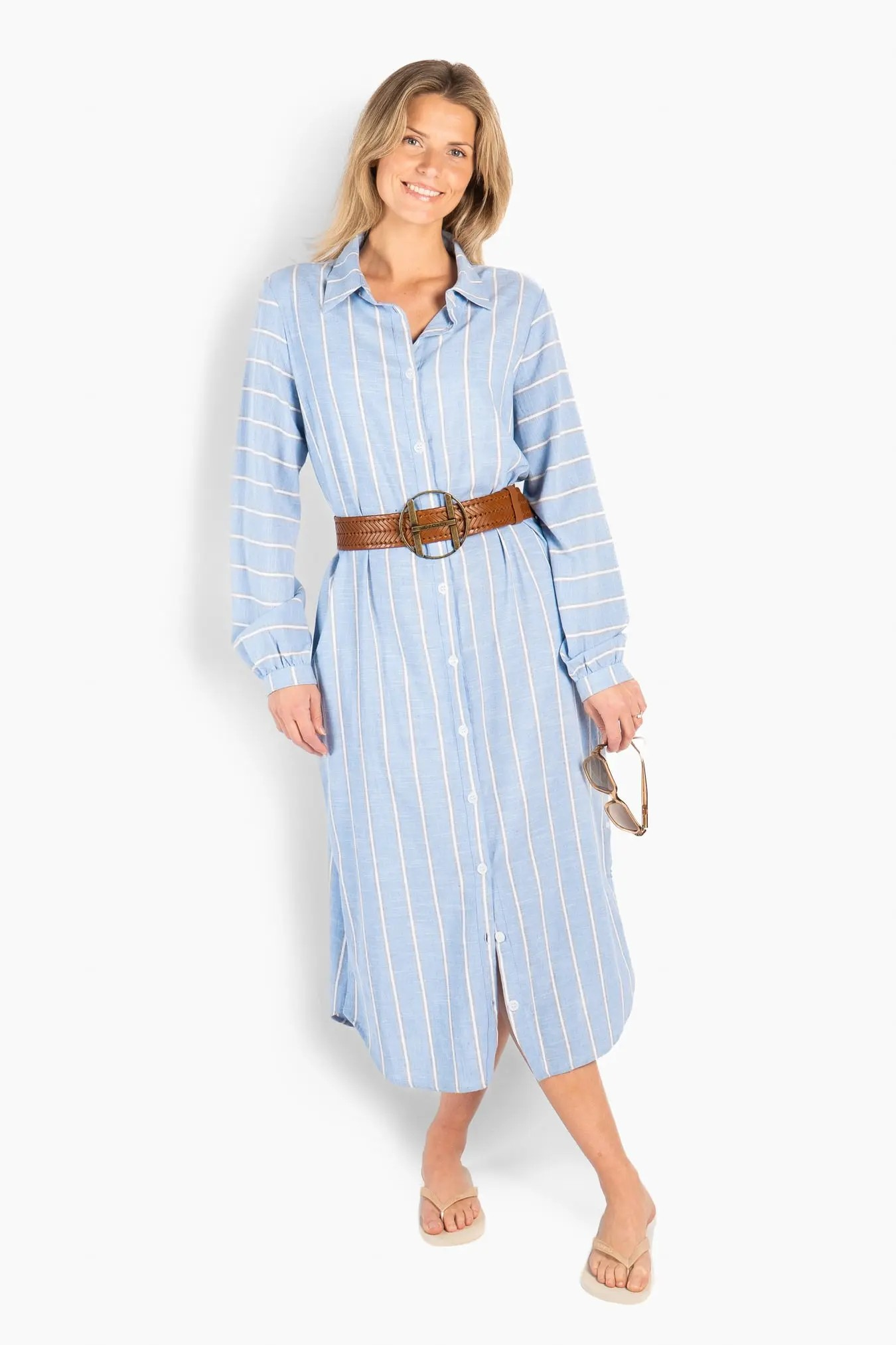 Bella Dress - Blue Yonder - HÉST