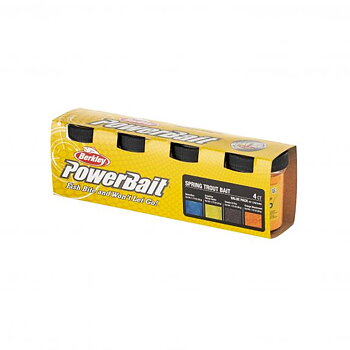 Berkley PowerBait Trout Dough Season Pack [4 x 50 g]  4pcs