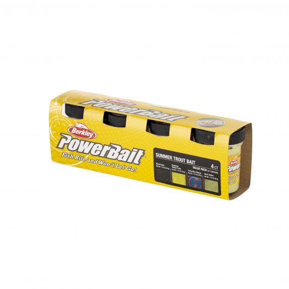 Berkley PowerBait Trout Dough Season Pack [4 x 50 g]  4pcs - 4