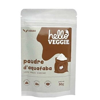 aquafaba vegansk äggvita hello veggie 30g