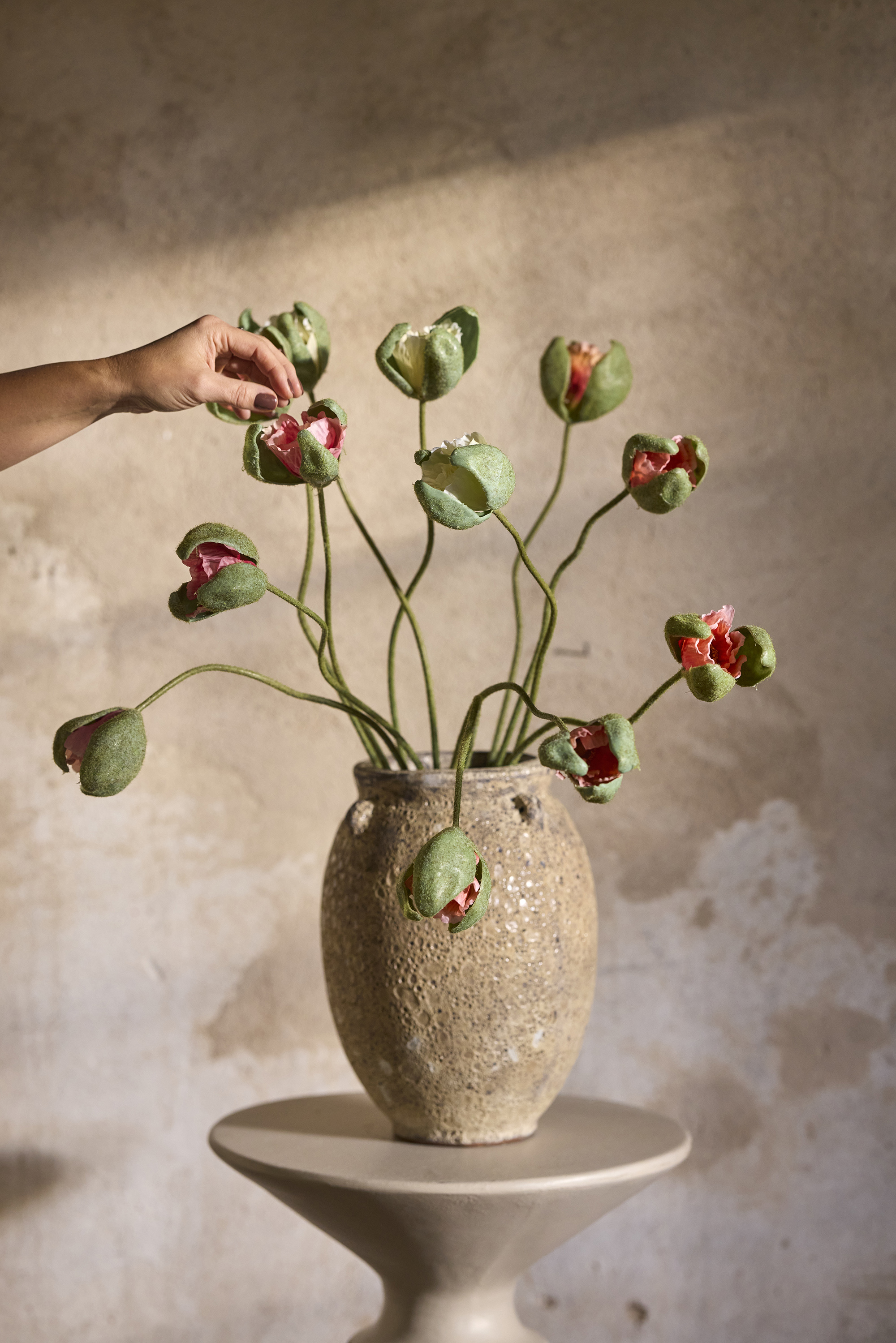 Poppy Bud - 78 cm - Pink - 2