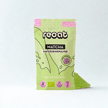 Ekologiskt matchalattepulver reoat 200g