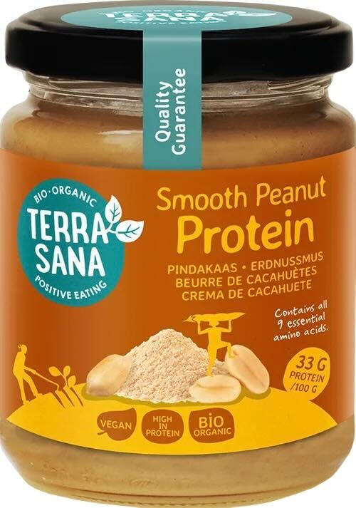 Jordnötsmör protein terrasana 250g