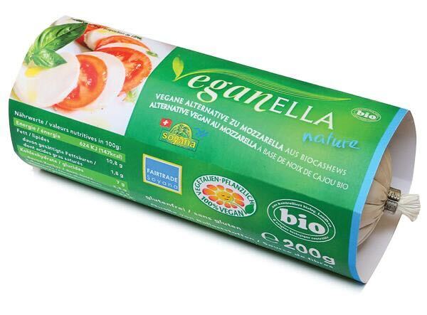 vegansk ekologisk mozzarella soyananda 200g