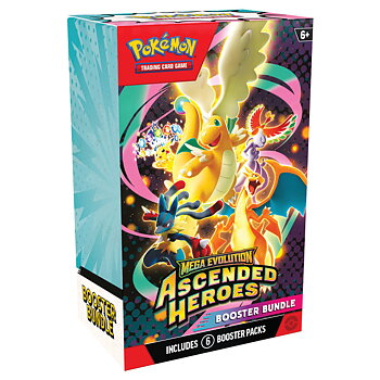 Pokemon Mega Evolution Ascended Heroes Booster Bundle FÖRBOKNING