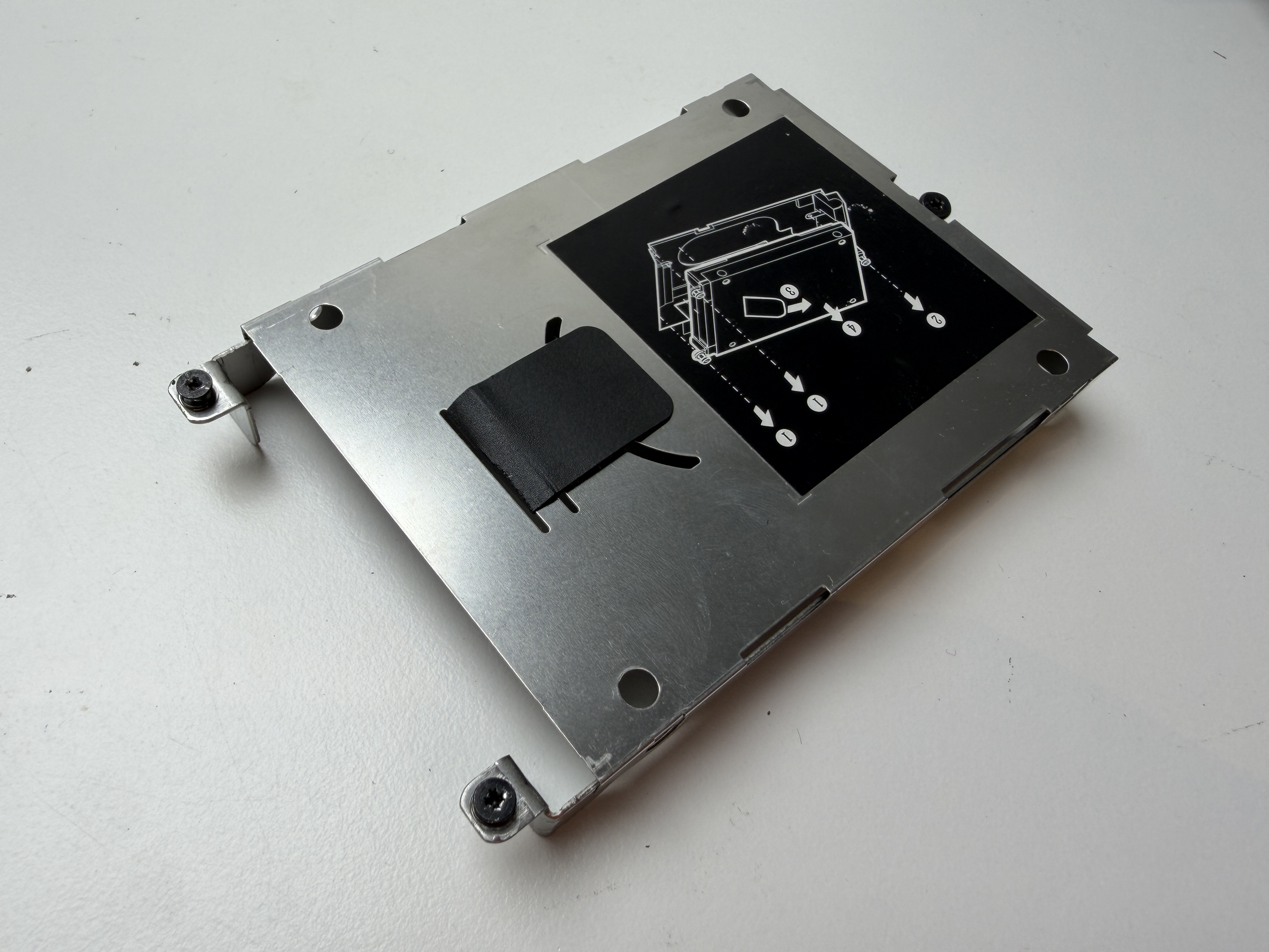 Begagnad Original HP EliteBook 8560w 8570w HDD Caddy 652655-001