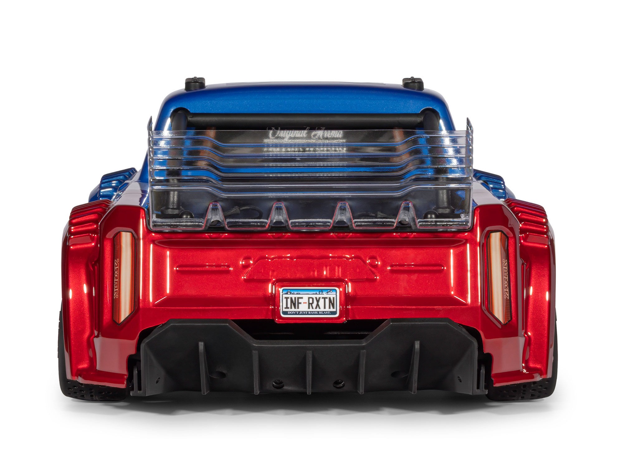 Arrma 1/8 INFRACTION 223S DSC 4X4 RTR Brushless All-Road Street Bash Truck, Blue/Red - 5