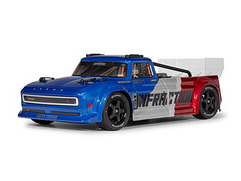 Arrma 1/8 INFRACTION 223S DSC 4X4 RTR Brushless All-Road Street Bash Truck, Blue/Red