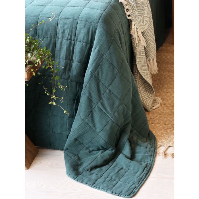 Pläd/Quilt Överkast - 240x240 Forest