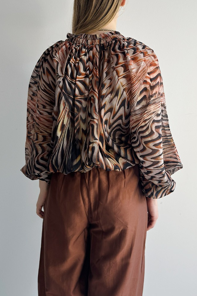 Blouse Print - Devotion Twins - 4