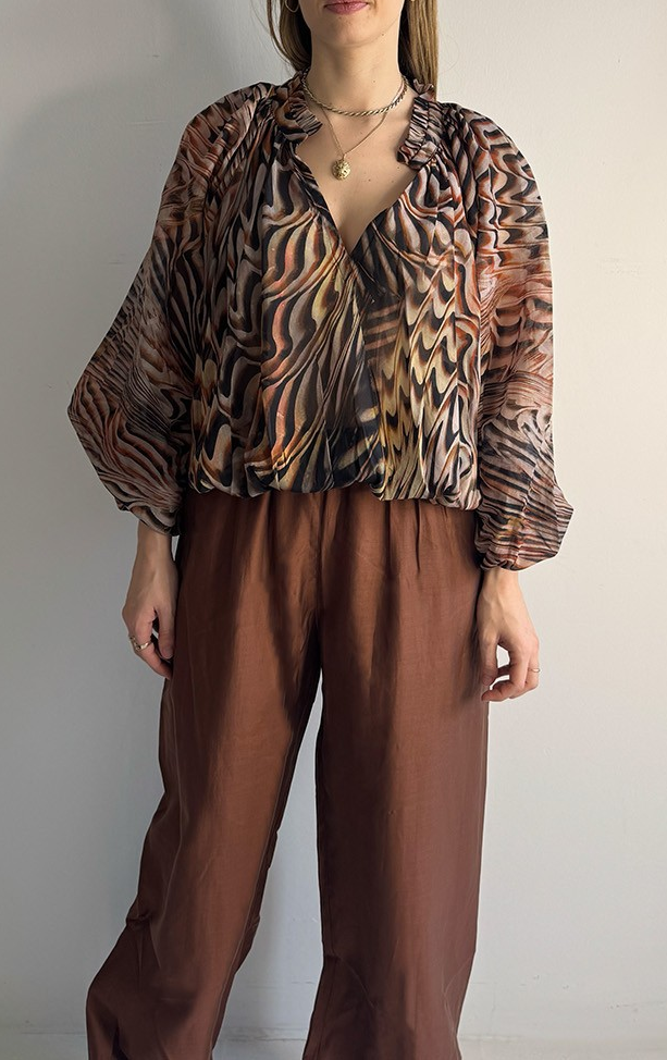 Blouse Print - Devotion Twins - 3