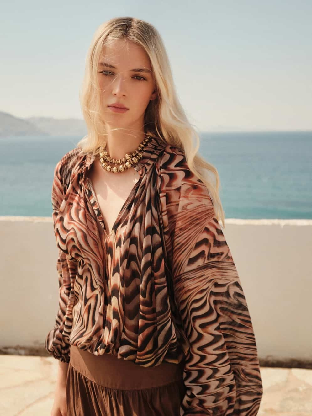 Blouse Print - Devotion Twins