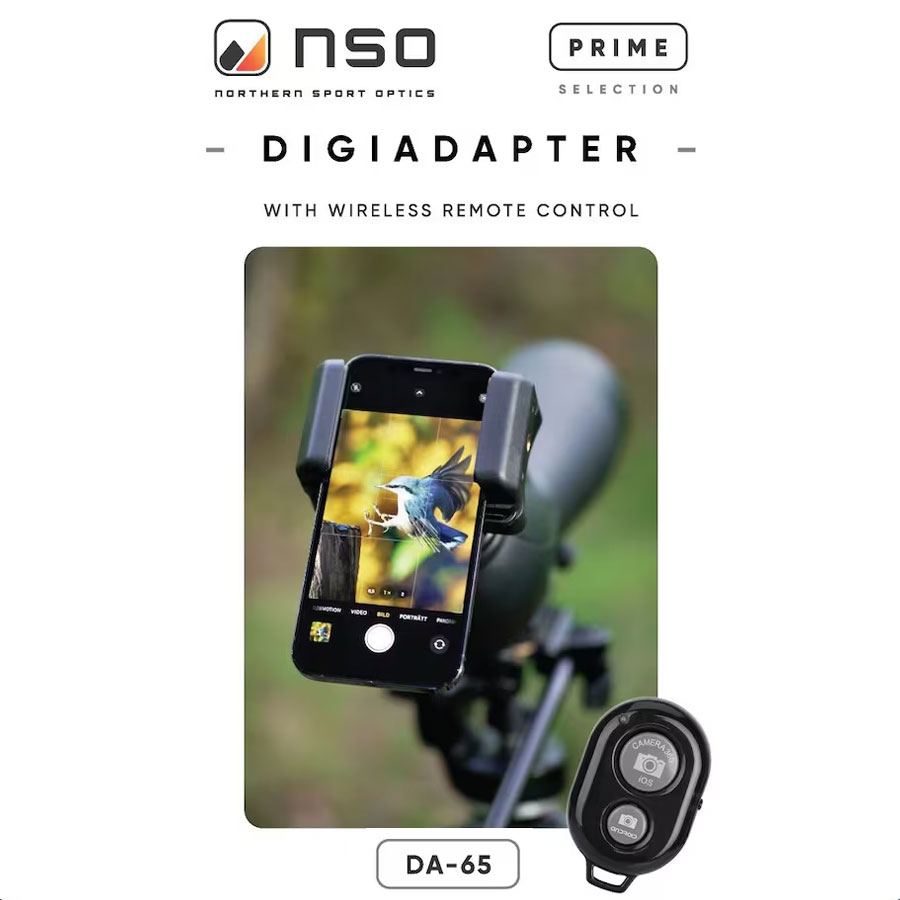 NSO Digiscoping Adapter ink Remote Control