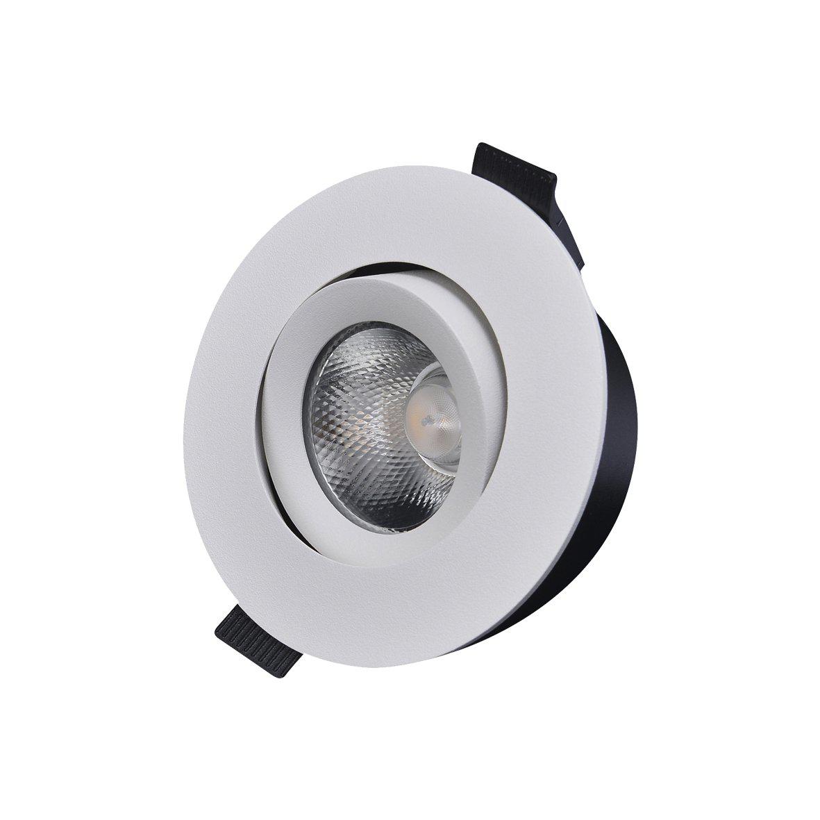 DESIGNLIGHT D-007-downlight Vit 3000K