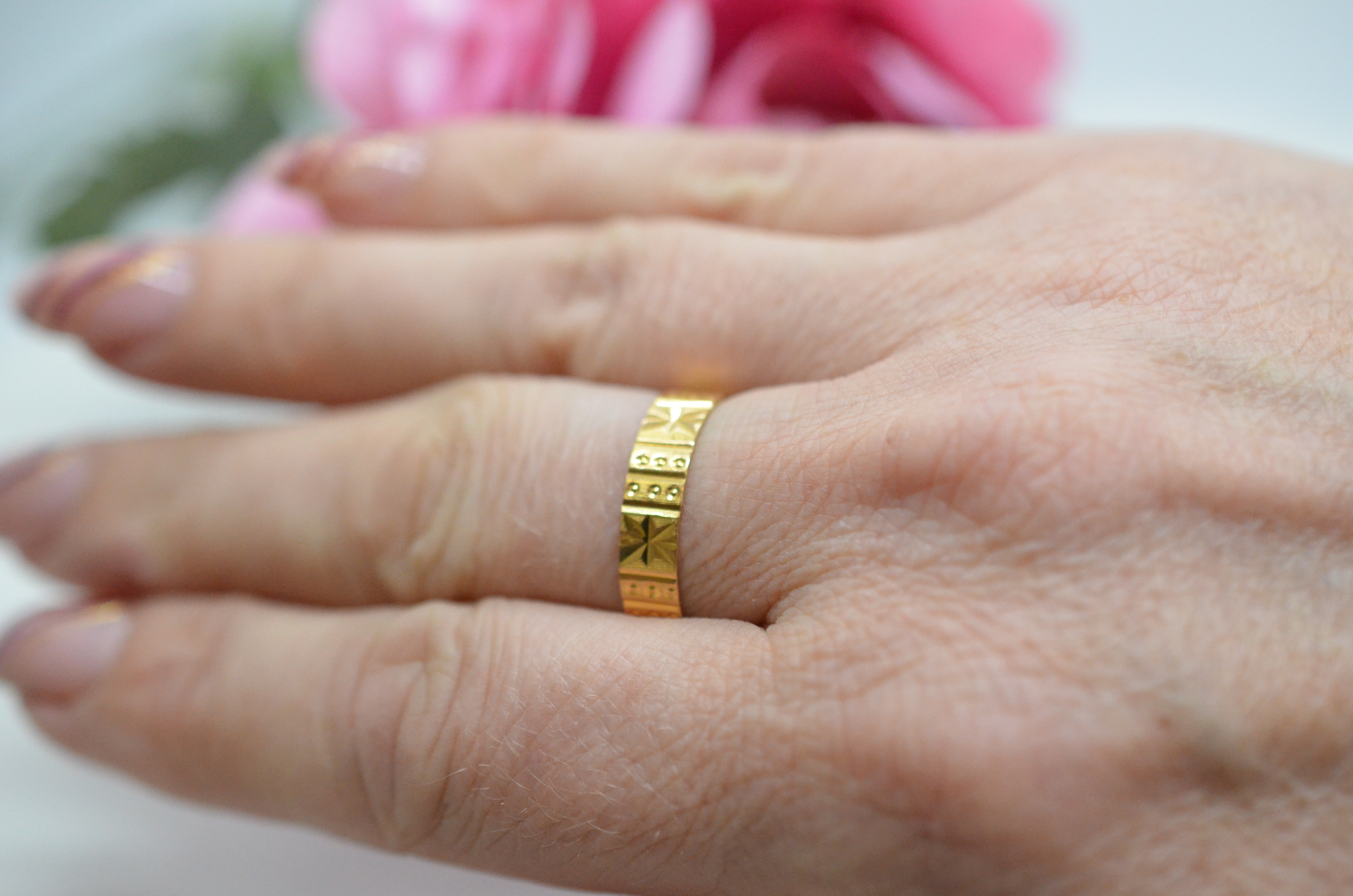Second Hand 21k ring - 4