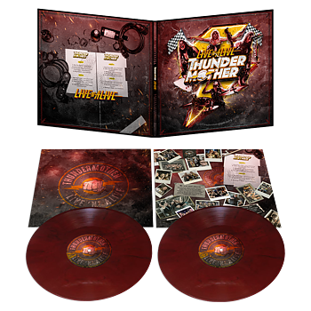 THUNDERMOTHER - LIVE N ALIVE (SIGNED 2-LP OXBLOD MARBLED VINYL)