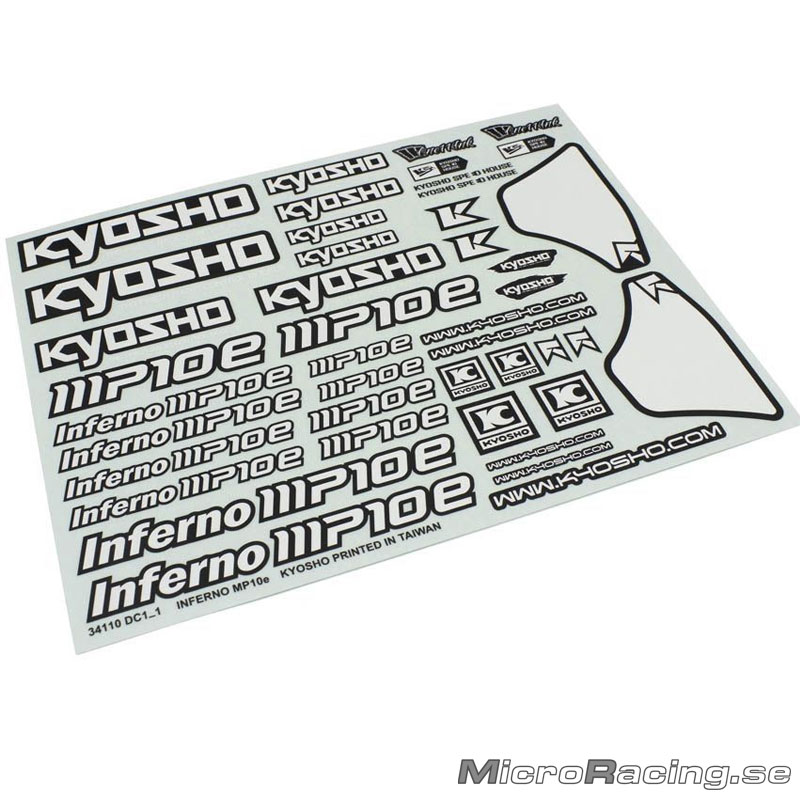 KYOSHO - Decal Kyosho MP10e