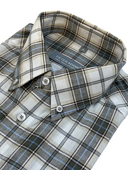 Skjorta  kortärmad rutig från Peter Adams