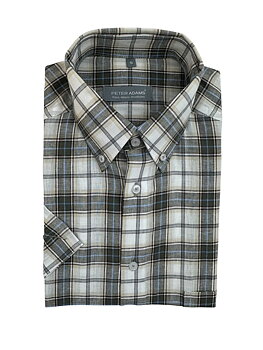 Skjorta  kortärmad rutig från Peter Adams