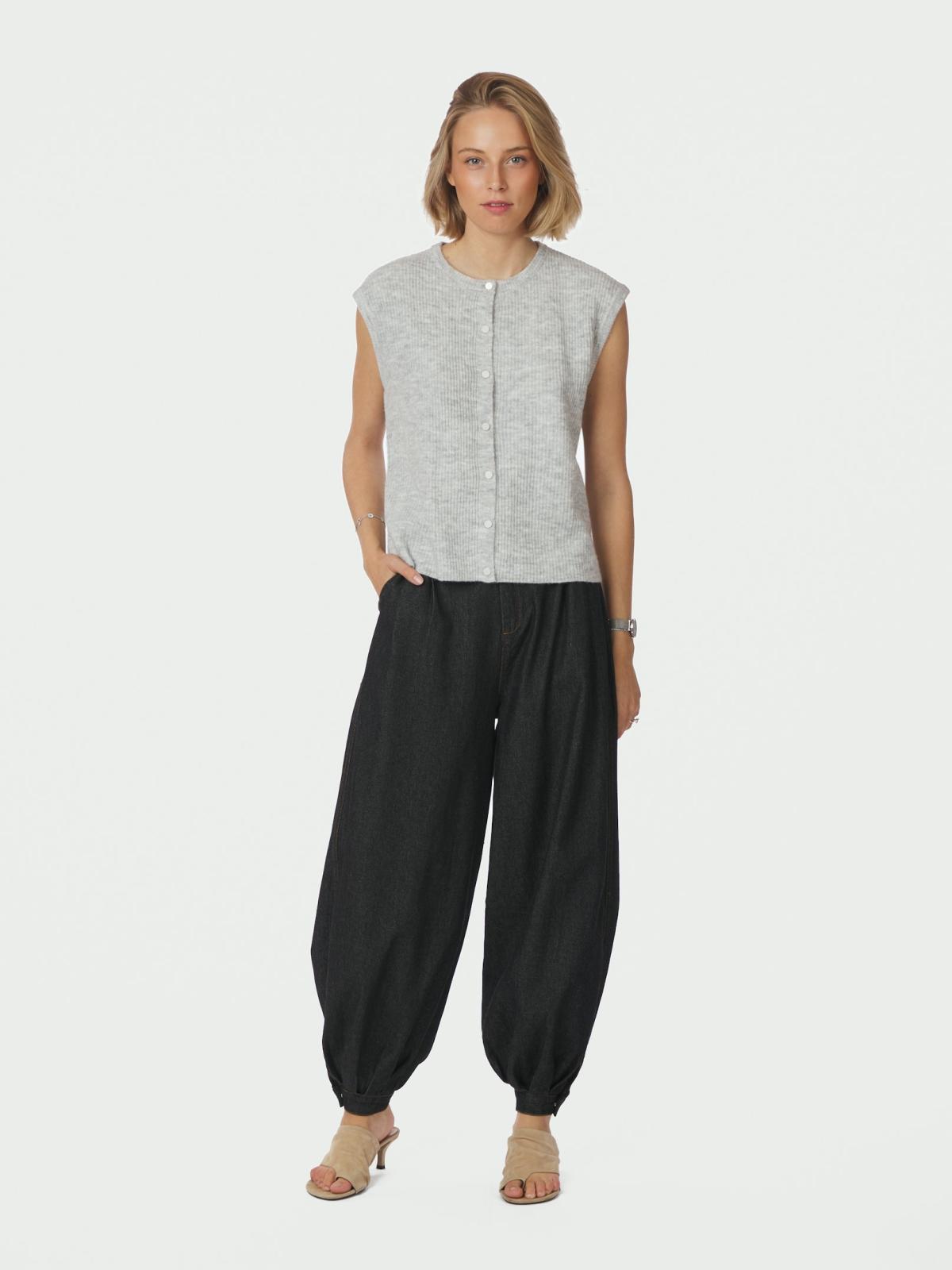 Neo Noir Everest Knit, Light Grey Melange - 5