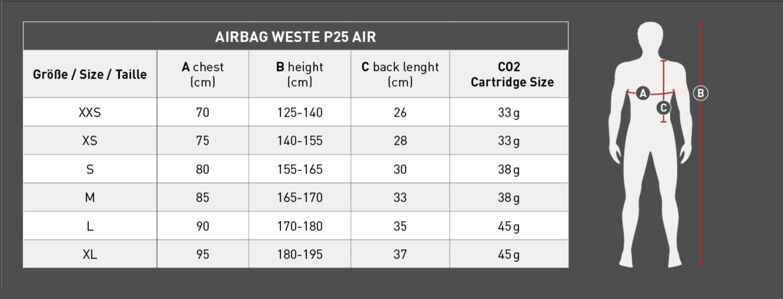 SWING Airbagväst P25 AIR - 12