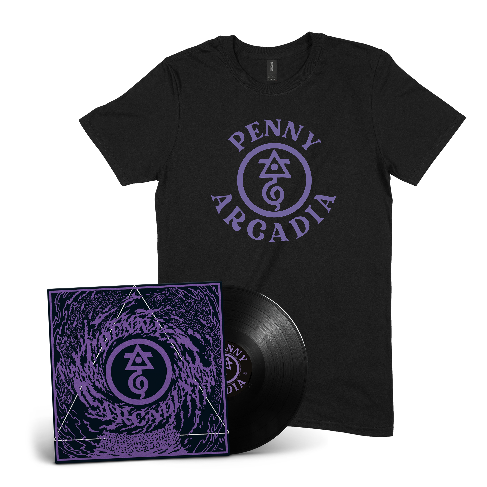 PENNY ARCADIA - MUTANTS ARISE! (BLACK VINYL LP) BUNDLE