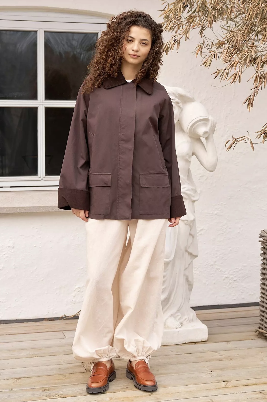 Neo Noir &nbsp;- Roxane Balloon Linen Pants Sand - 7