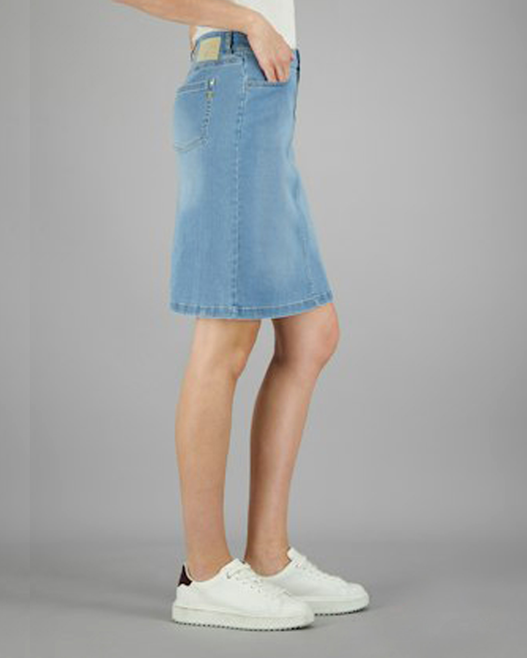 Jeanskjol Hedi550 ljusdenim - 3