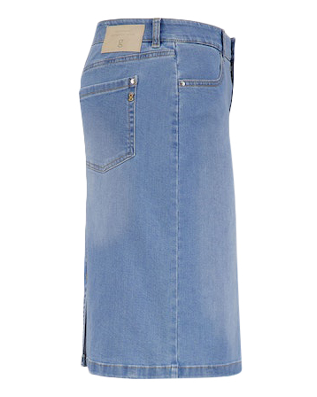 Jeanskjol Hedi550 ljusdenim - 6