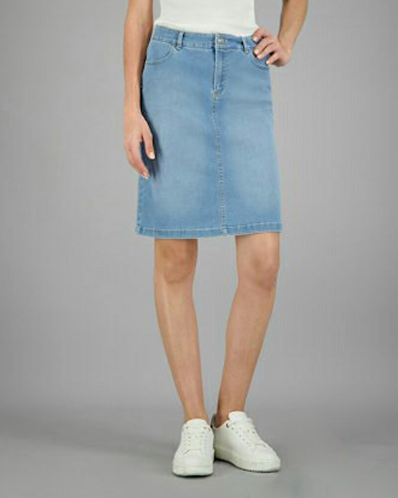 Jeanskjol Hedi550 ljusdenim
