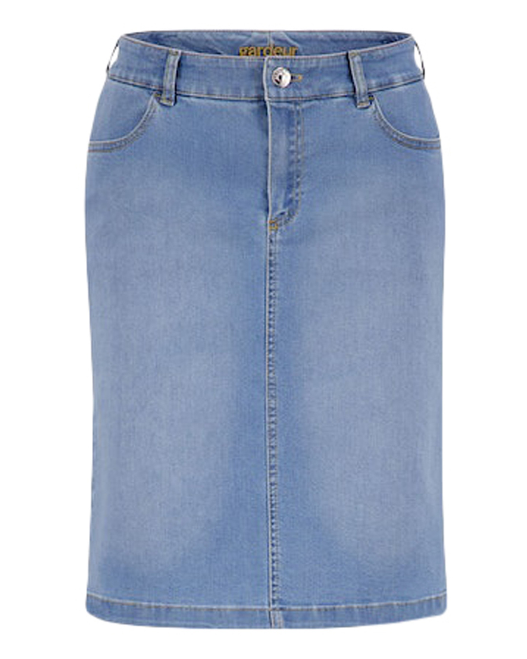 Jeanskjol Hedi550 ljusdenim - 4