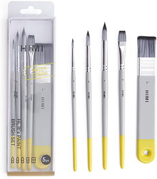 HIMI – 5-pack akvarellpenslar