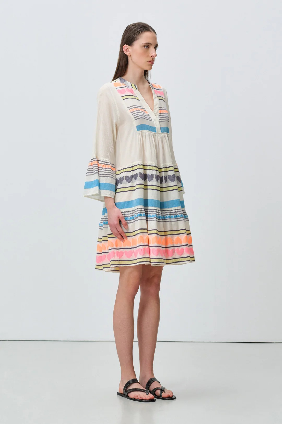 Dress Heart Print - Devotion Twins - 3