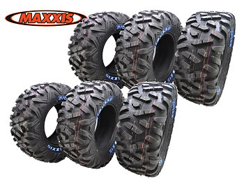Maxxis Bighorn M917/M918 däckpaket 6x6 – 27x9-12 fram & 27x12-12 bak