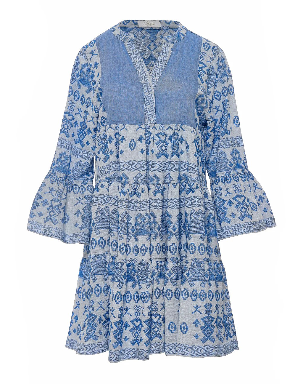 Dress Print - Blue - Devotion Twins - 4