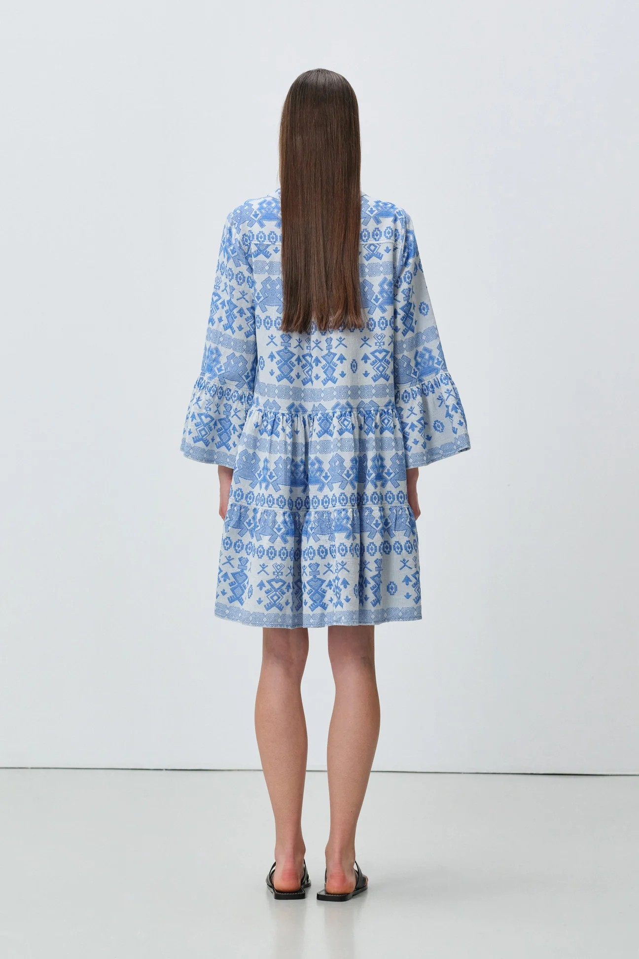 Dress Print - Blue - Devotion Twins - 3