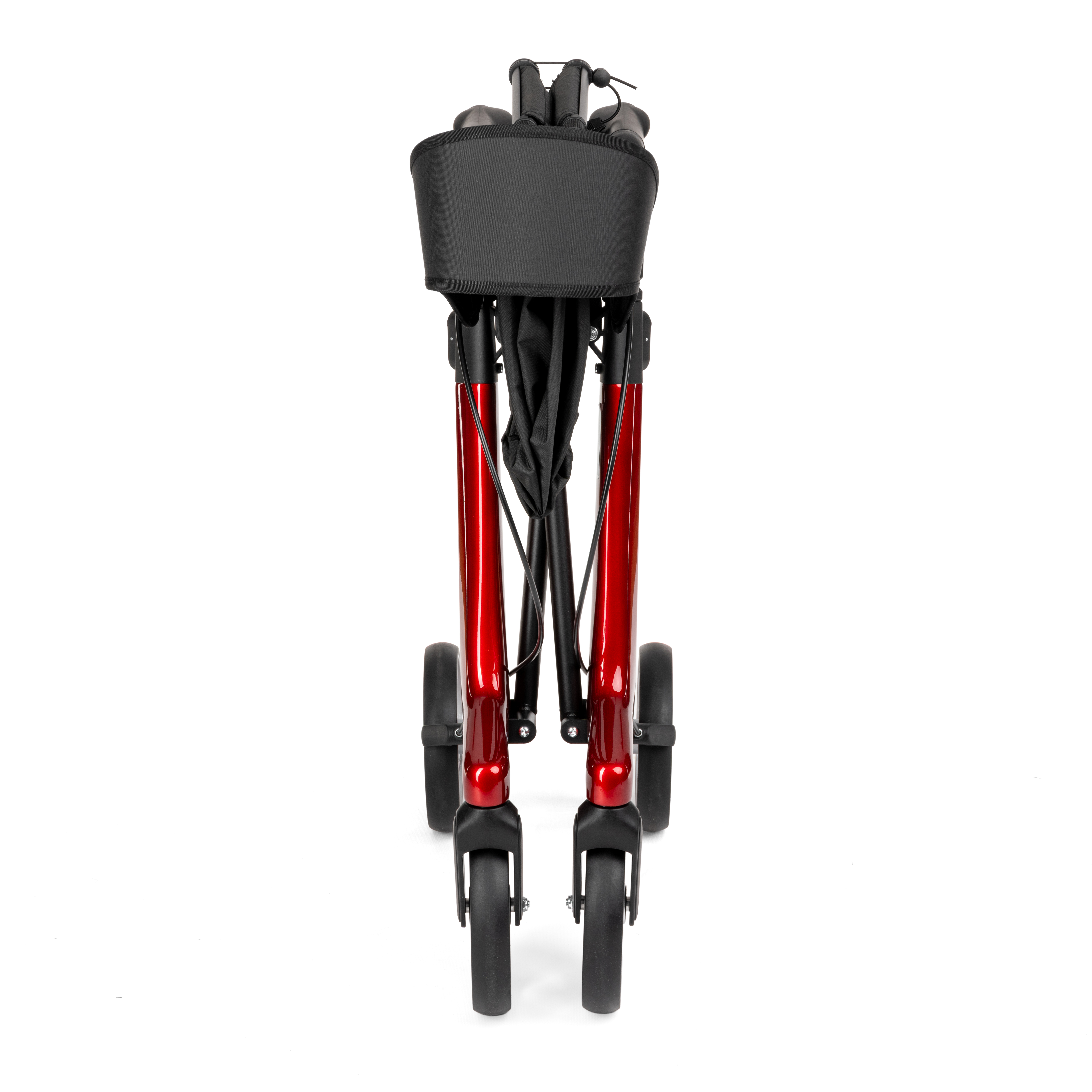 FUTURO ultralätt kolfiberrollator, röd - 10