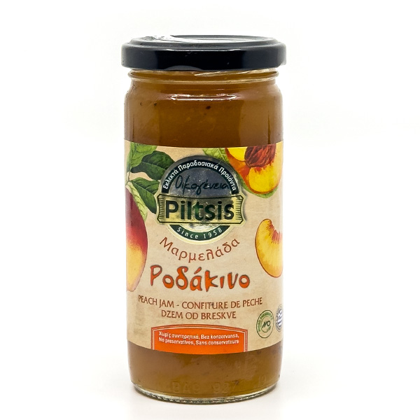 peach jam-marmalade, 300g, PILTSIS