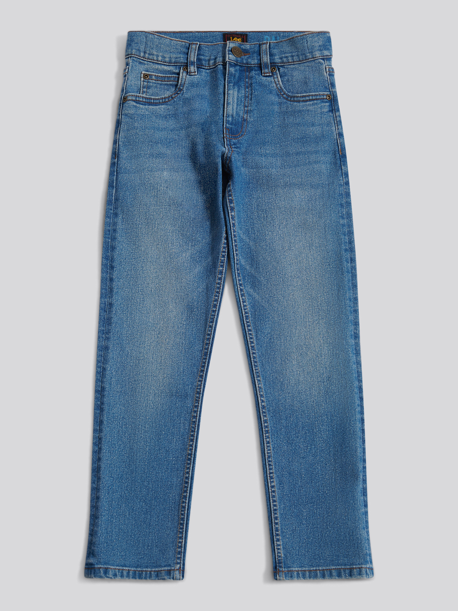 STRAIGHT STRETCH FIT JEANS DARREN Blue Wash