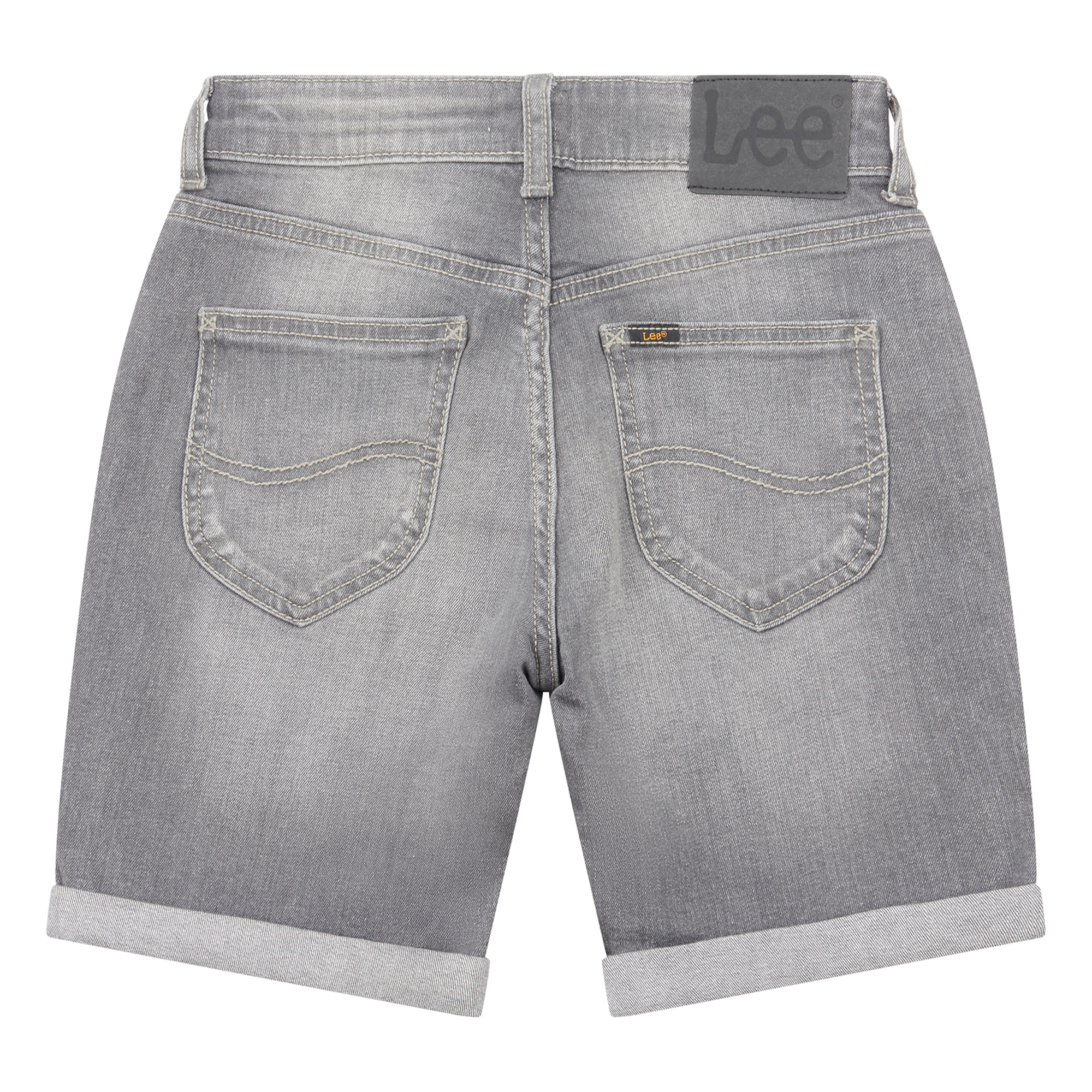WEST 5 POCKET SHORT Light Grey Wash - 2