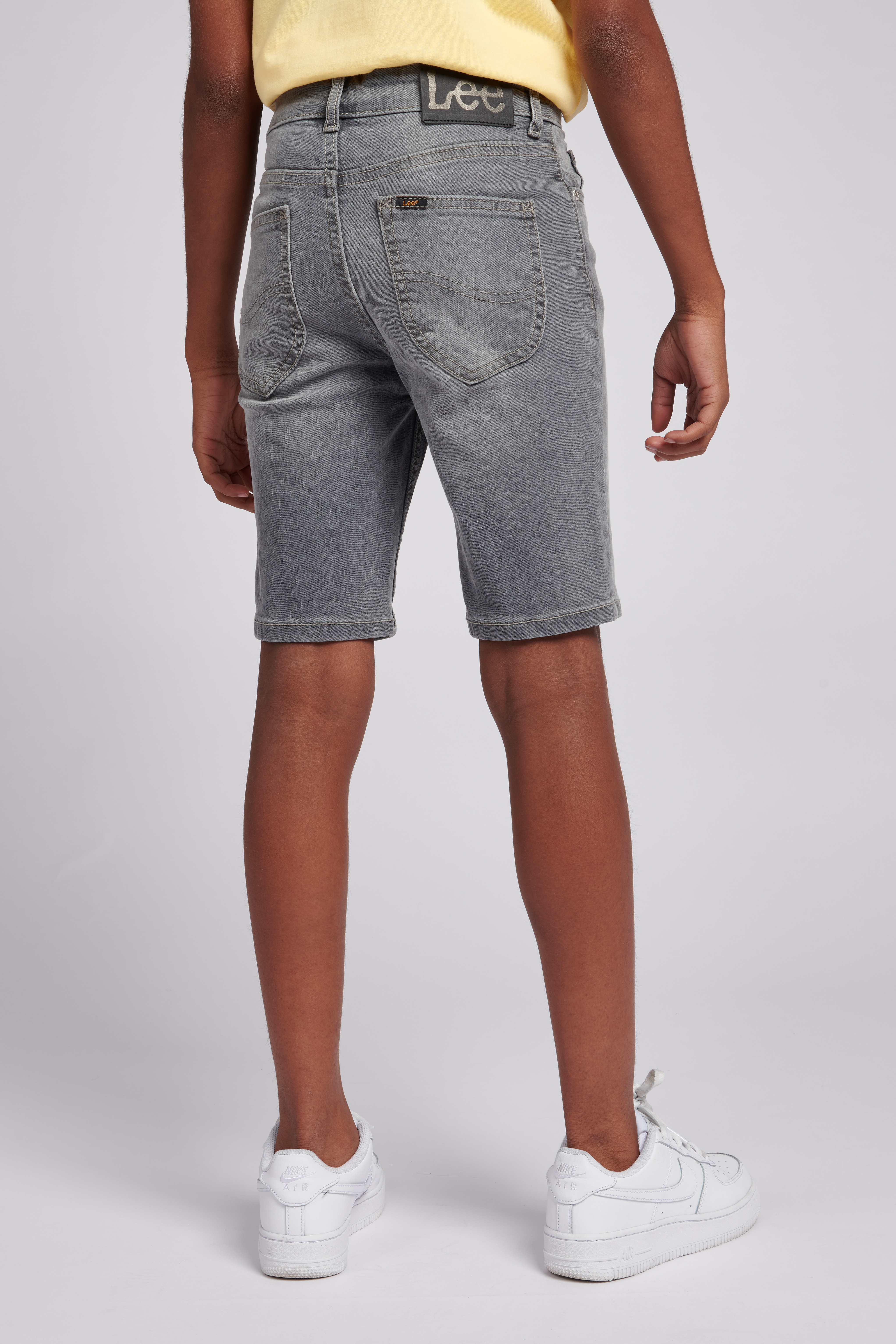 WEST 5 POCKET SHORT Light Grey Wash - 7