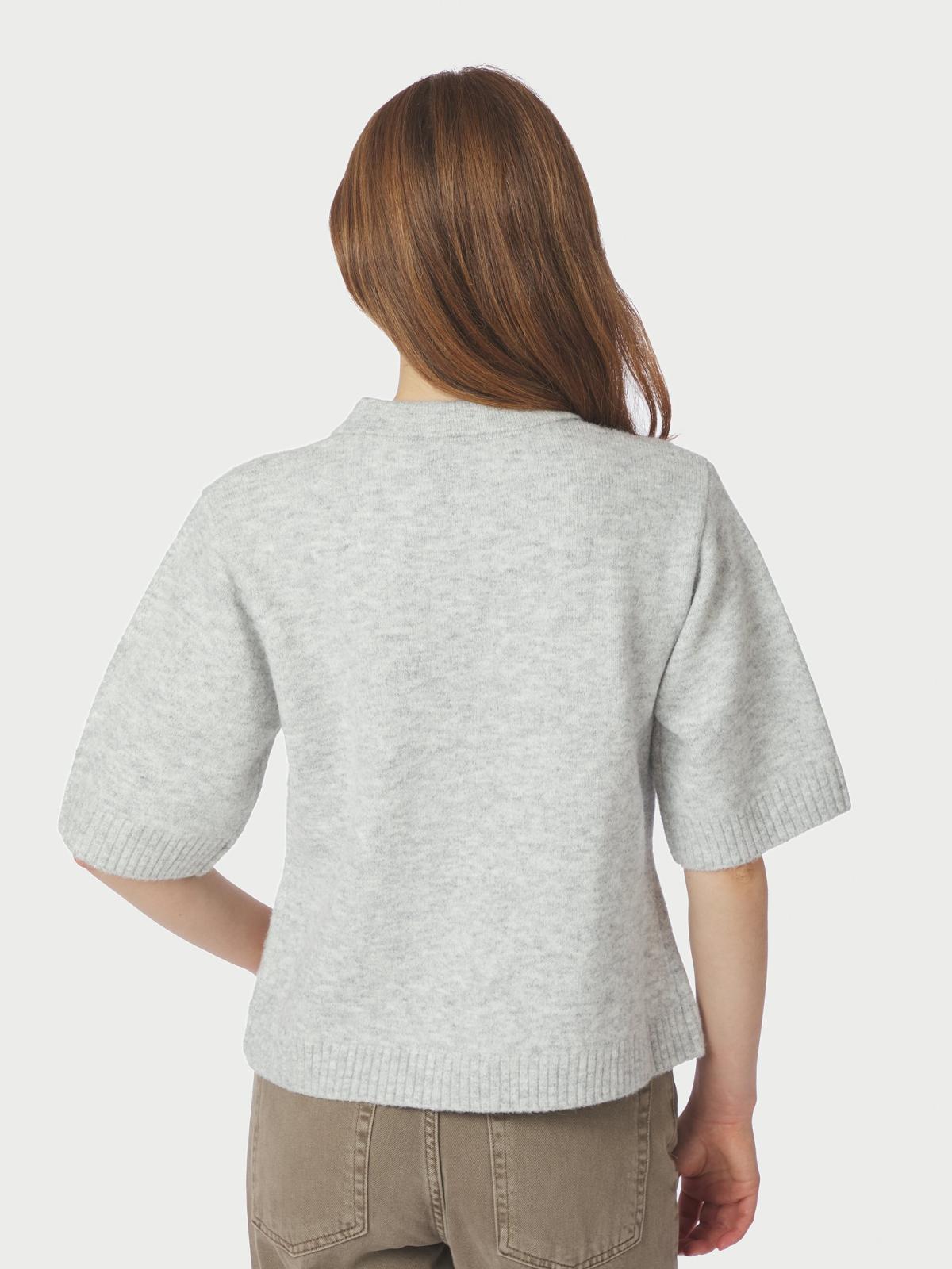 Neo Noir Cunna Knit, Light Grey Melange - 4