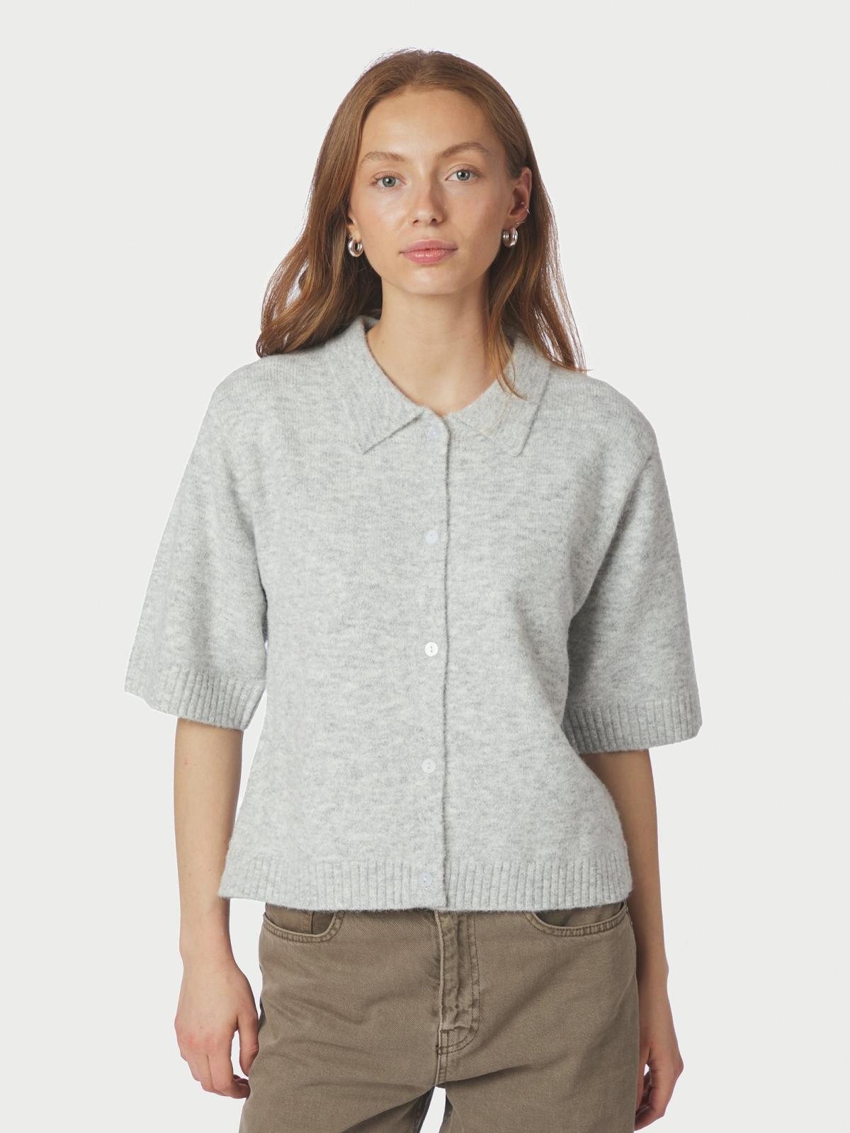 Neo Noir Cunna Knit, Light Grey Melange - 3