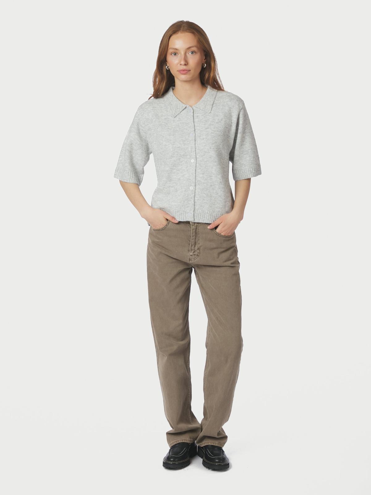 Neo Noir Cunna Knit, Light Grey Melange - 5