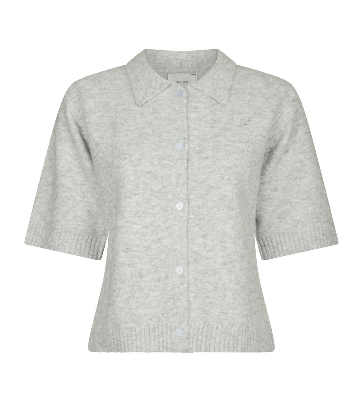 Neo Noir Cunna Knit, Light Grey Melange