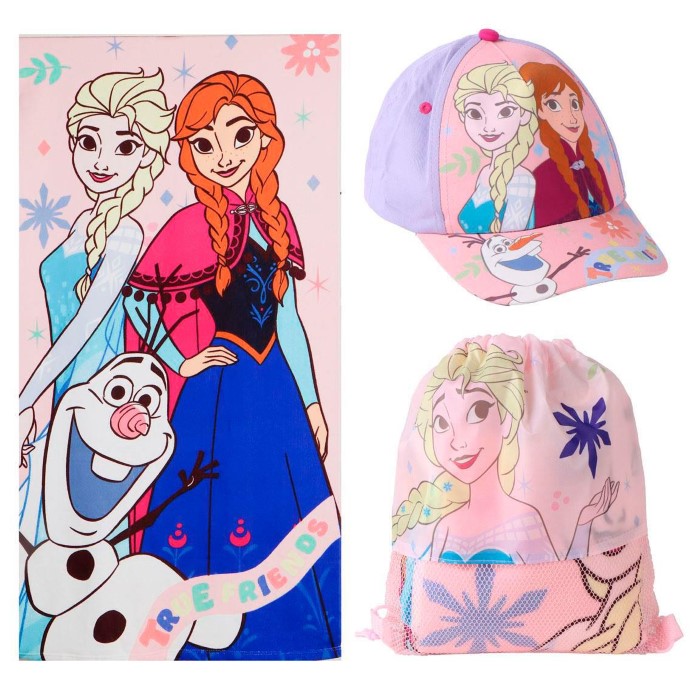 Frost Disney Handduk Keps Gympapåse Set - 2